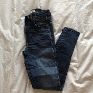 Madewell 10” High Rise Skinny Jeans